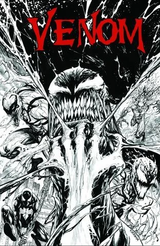 Venom #3 — KRS Comics Tyler Kirkham Black & White Variant / KRS Comics Tyler Kirkham Variant / KRS Comics Tyler Kirkham Virgin Variant