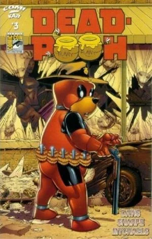 Dead-Pooh #3 — Walking Dead #1 homage / SDCC edition, cover by Marat Mychaels