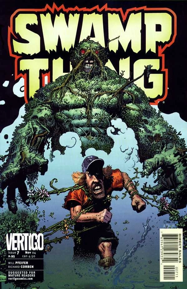 Swamp Thing #7 — Standard cover, cover by Richard Corben
