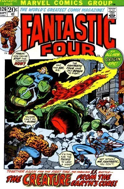 Fantastic Four #126 — Standard cover