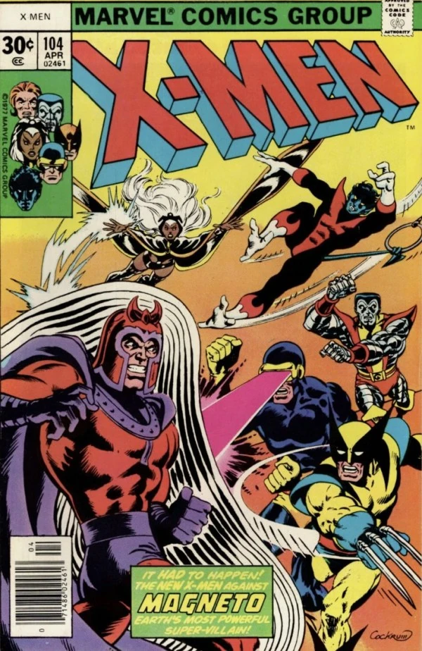 The X-Men #104 — Standard cover