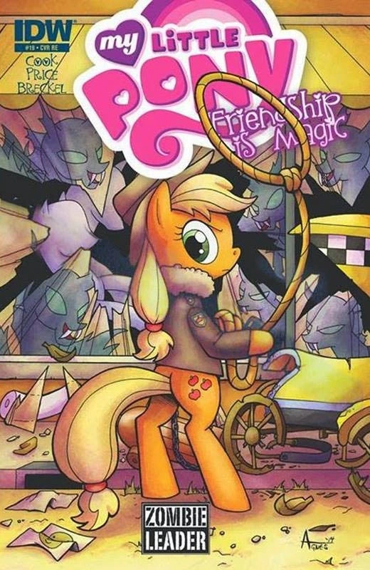My Little Pony: Friendship is Magic #19 — Zombieleader Variant, cover by Agnes Garbowska