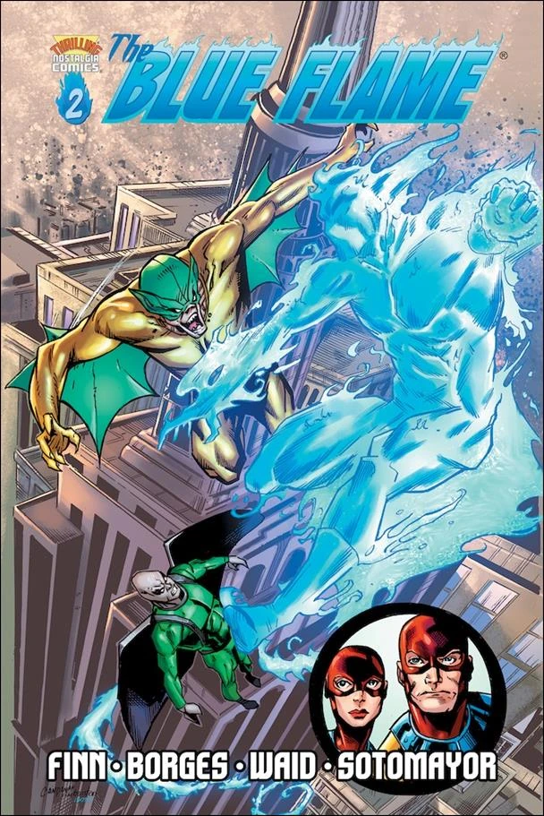 The Blue Flame #2 — Standard Chris Campana cover