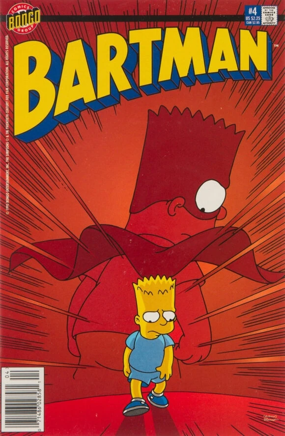 Bartman #4 — regular cover