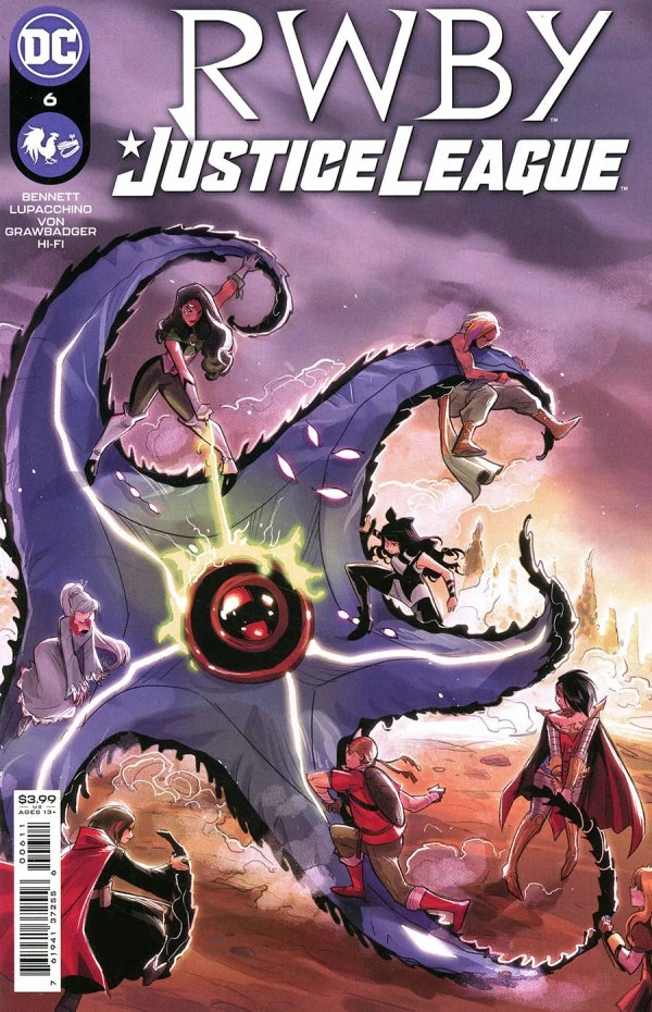 RWBY / Justice League #6 — Standard cover