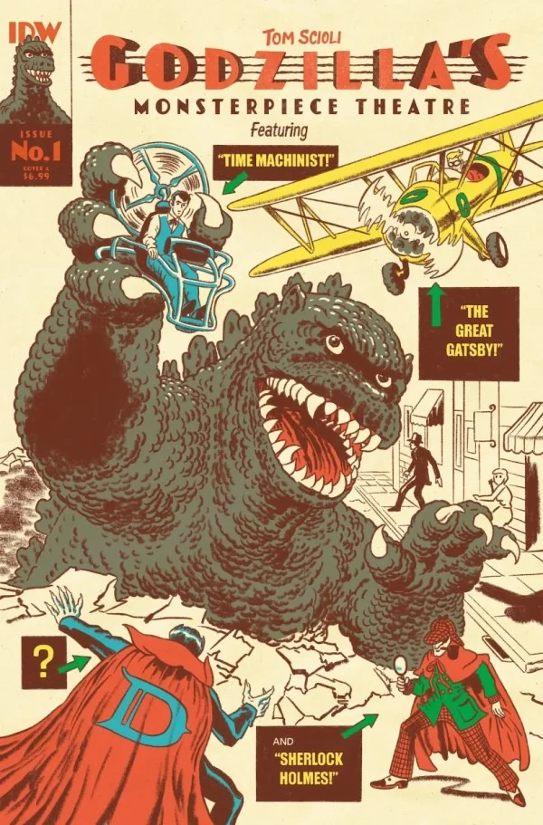 Godzilla's Monsterpiece Theatre #1 — Standard cover