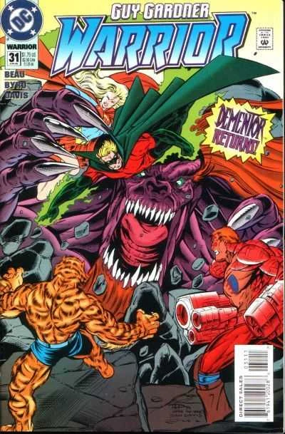 Guy Gardner: Warrior #31 — Standard cover