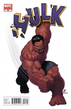 Hulk #42 — 1:50 Ariel Olivetti Variant