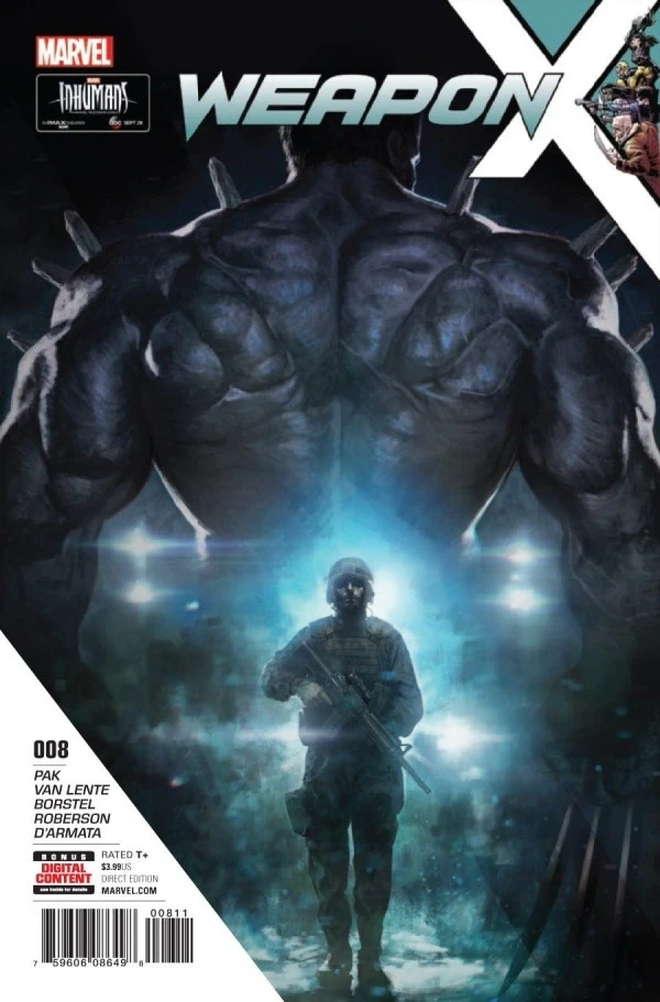Weapon X #8 — regular cover