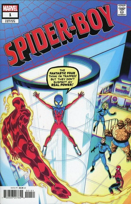 Spider-Boy #1 — Luciano Vecchio Homage Variant