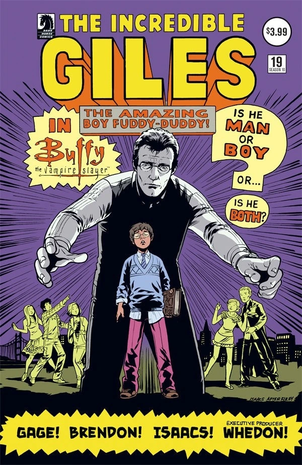Buffy the Vampire Slayer: Season 10 #19 — Rebekah Isaacs Variant, cover by Rebekah Isaacs