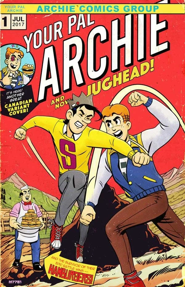 Your Pal Archie #1 — Stadium Comics Marco D'Alfonso Hulk 181 Homage Variant, cover by Marco D'Alfonso