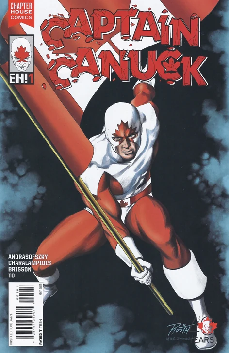 Captain Canuck #1 — Eh! Mike Rooth Variant