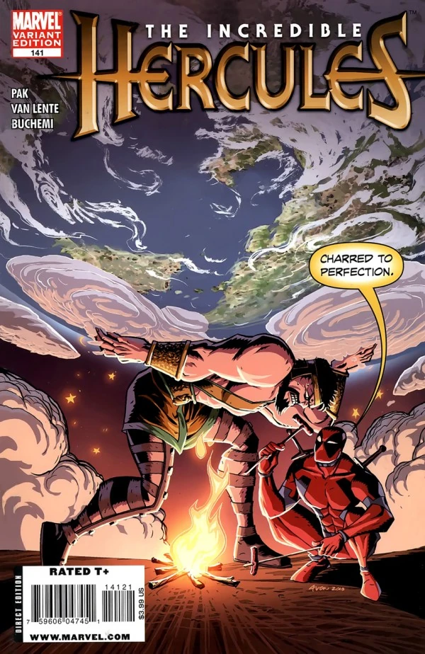 The Incredible Hercules #141 — 1:15 Michael Avon Oeming Deadpool Variant