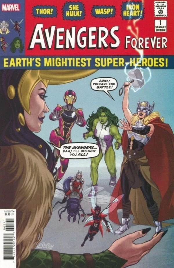 Avengers Forever #1 — 1:25 Betsy Cola Variant