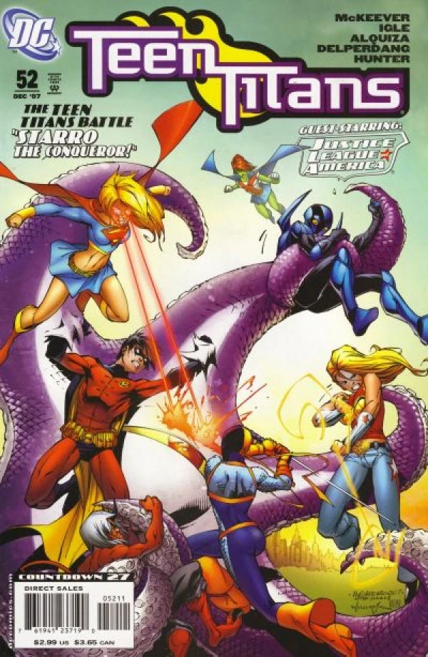 Teen Titans #52 — Standard cover