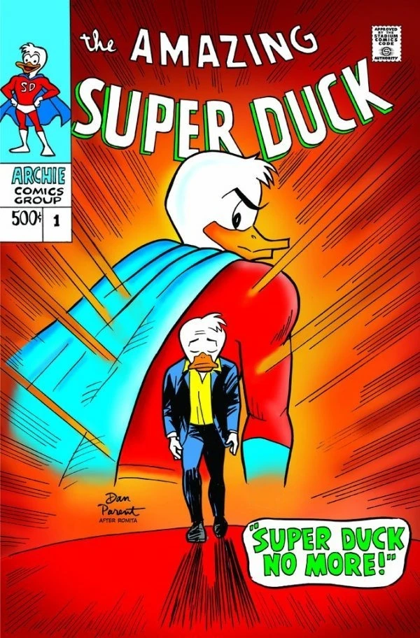 Super Duck #1 — Stadium Comics exclusive homage variant
