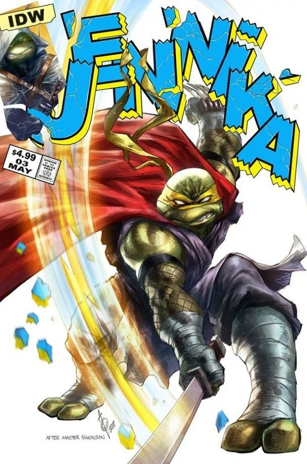 Teenage Mutant Ninja Turtles: Jennika #3 — Frankie's Comics Alan Quah Variant