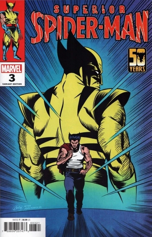 Superior Spider-Man #3 — Wolverine 50th Anniversary variant