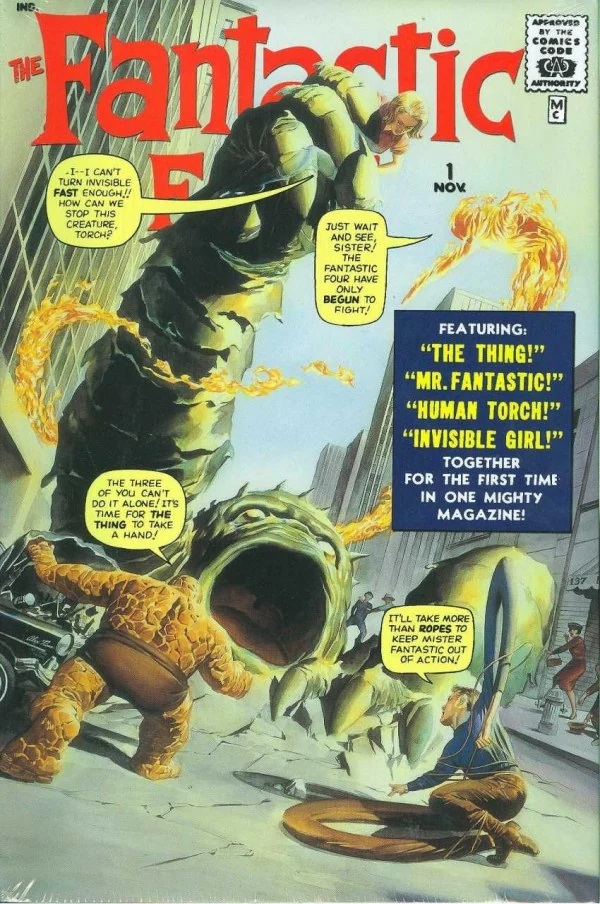 Fantastic Four Omnibus Vol. 1 HC Alex Ross DM Edition — Standard cover