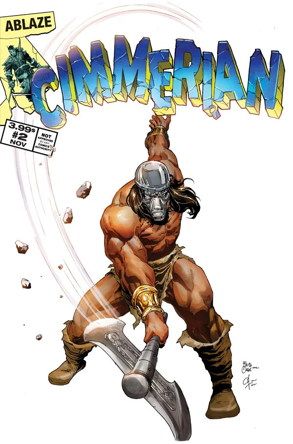 The Cimmerian: Beyond the Black River #2 — Cover D Fritz Casas homage; 1:30 virgin incentive