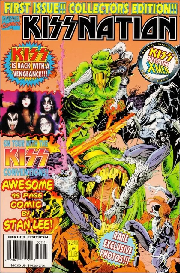 Kissnation #1 — Standard cover
