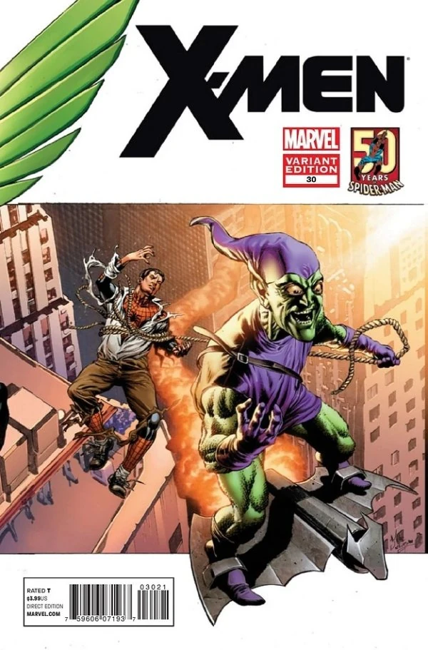 X-Men #30 — 1:25 Mike Perkins ASM in Motion Connecting Variant