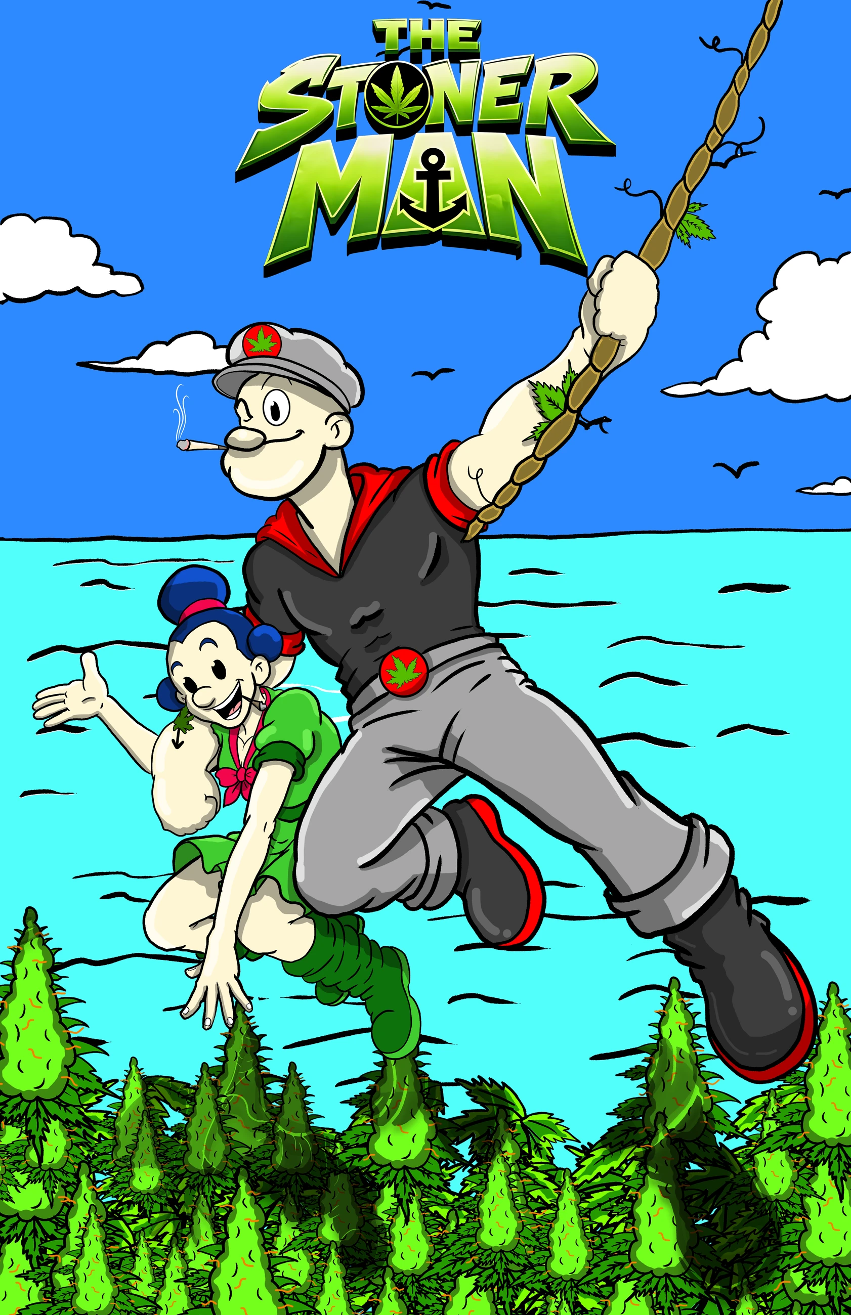 The Stoner Man 1 Tyler Gosman Amazing Fantasy #15 Cover Lineage homage