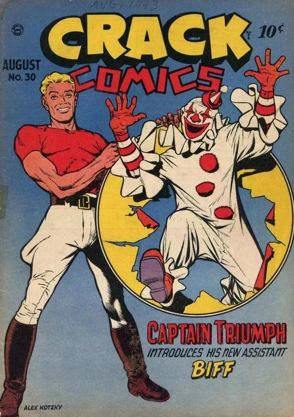 Crack Comics #30 — Standard cover