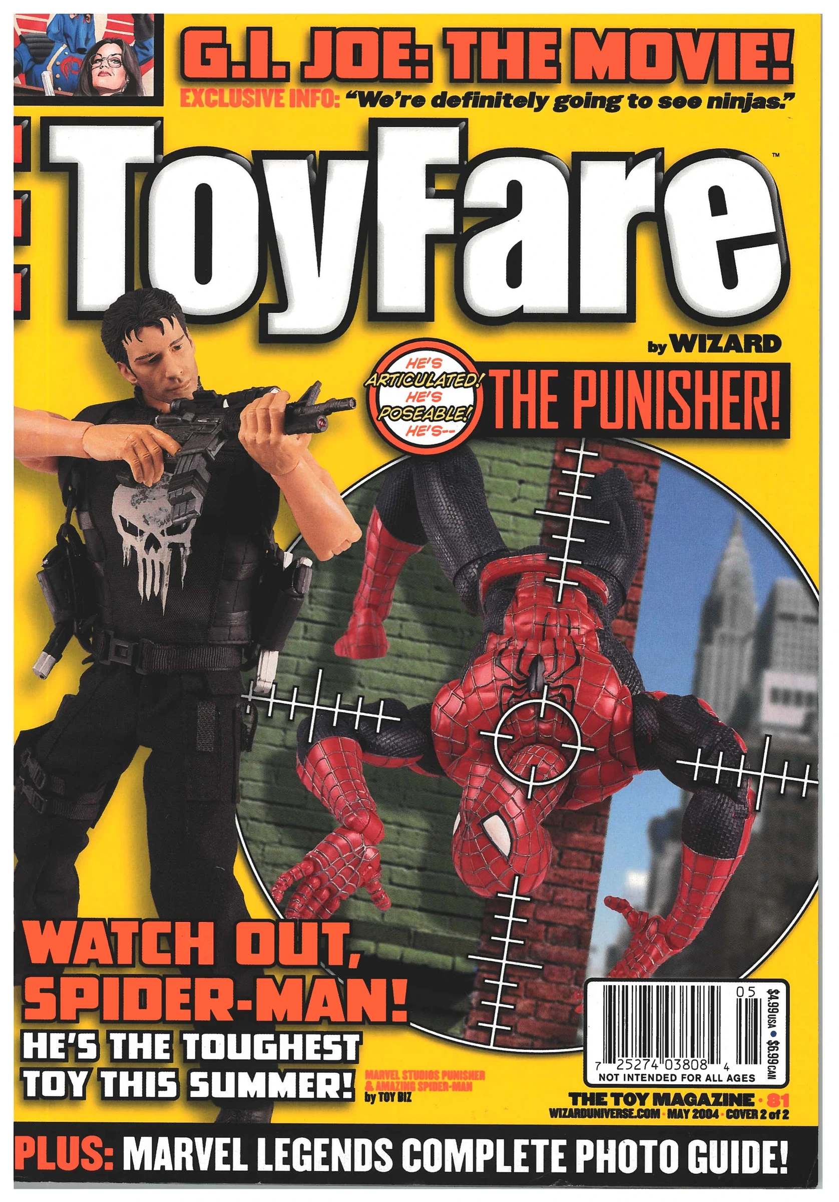 ToyFare #81 — Punisher photographic cover