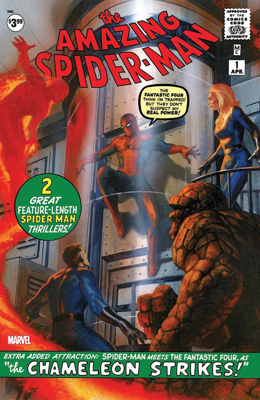 The Amazing Spider-Man #1 Facsimile Edition #1 — Gabriele Dell'Otto Variant (+ Virgin)
