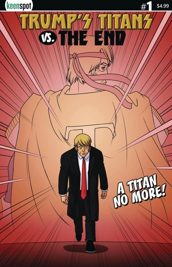 Trump's Titans vs. the End #1 — regular cover