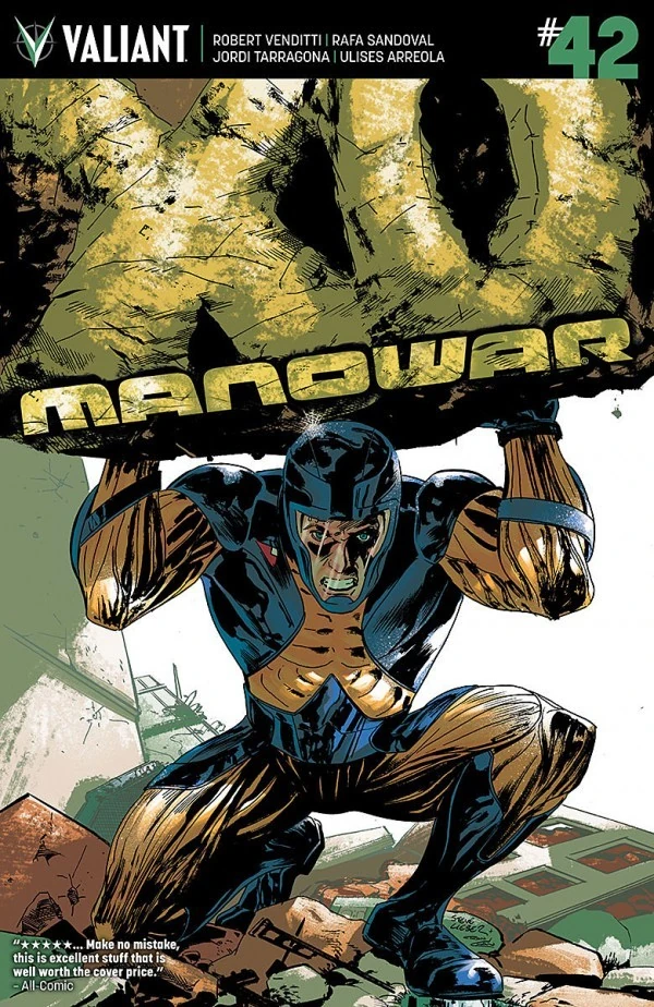 X-O Manowar #42 — Cover B Steve Lieber Variant