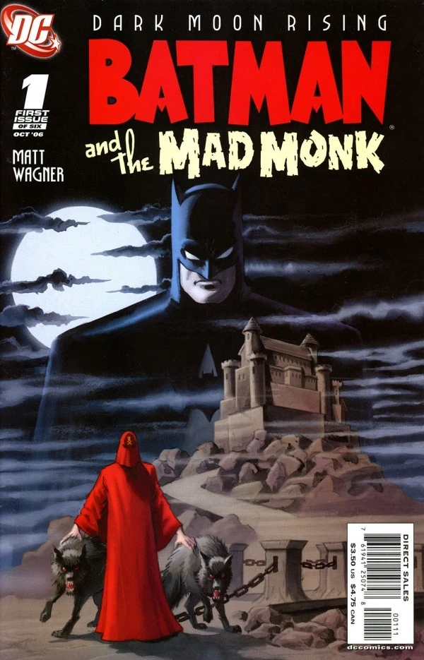 Batman and the Mad Monk #1 — Standard cover