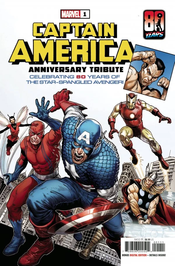 Captain America Anniversary Tribute #1 — Standard cover