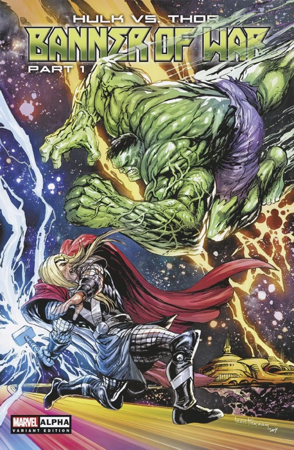 Hulk vs. Thor: Banner of War Alpha #1 — Tyler Kirkham Variant C / Tyler Kirkham Variant D