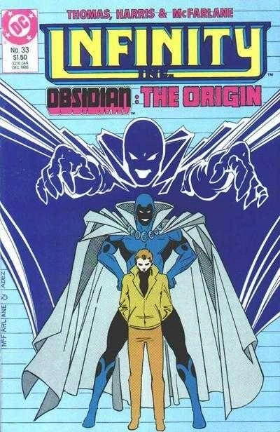 Infinity, Inc. #33 — Standard cover, cover by Todd McFarlane; Tony DeZuniga