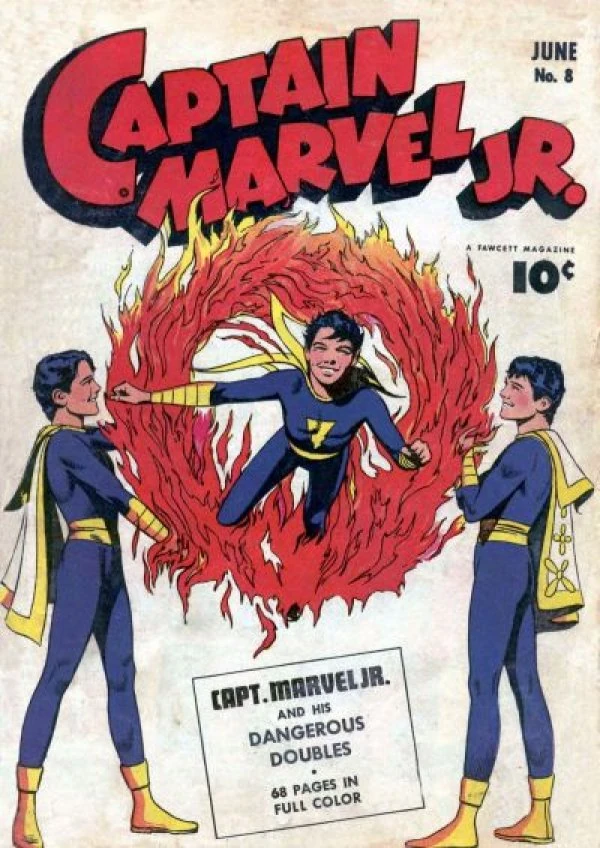 Captain Marvel Jr. #8 — Standard cover