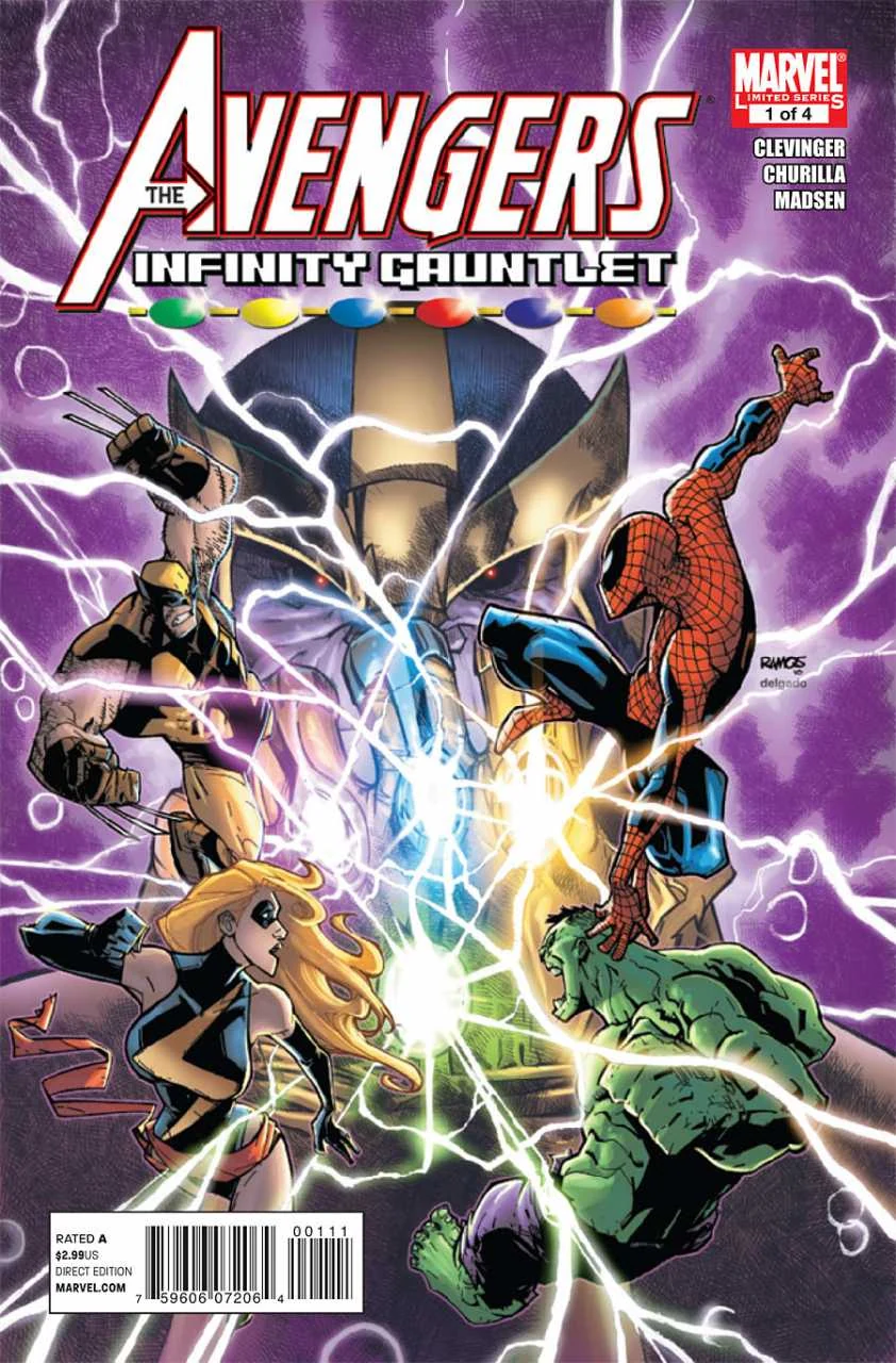 The Avengers and the Infinity Gauntlet #1 — Standard cover