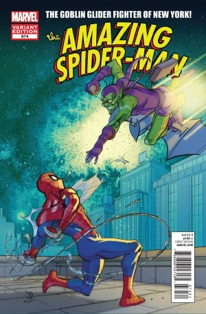 The Amazing Spider-Man #674 — 1:50 Pasqual Ferry Marvel Comics 50th Anniversary Variant