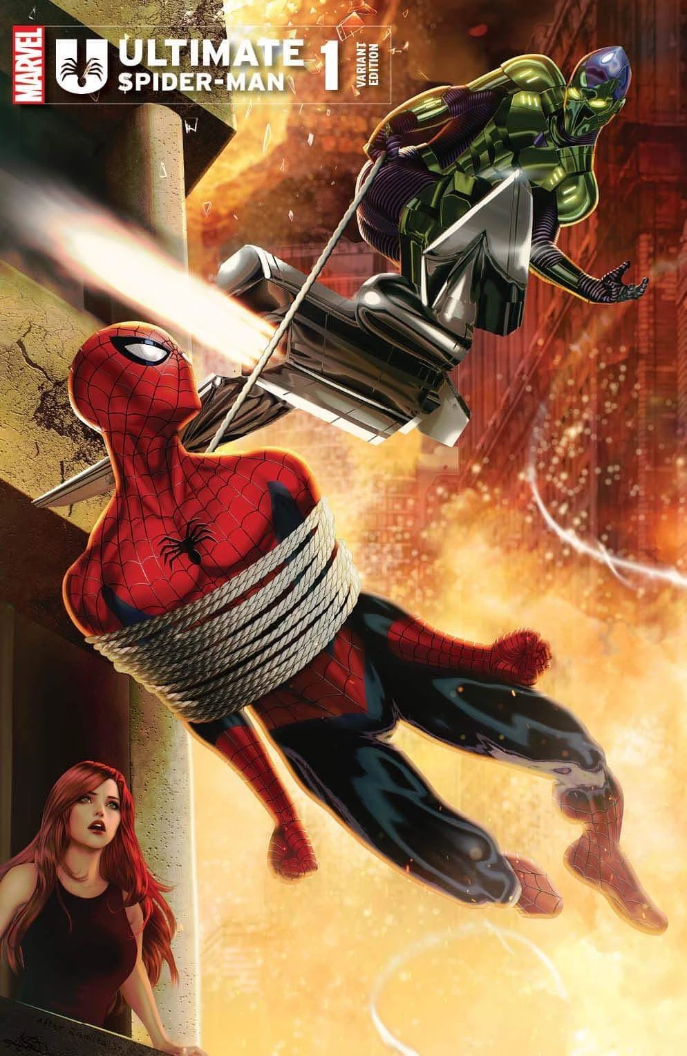 Ultimate Spider-Man #1 — ComicTom101 Ariel Diaz ASM 39 Homage Variant / ComicTom101 Ariel Diaz ASM 39 Homage Virgin Variant