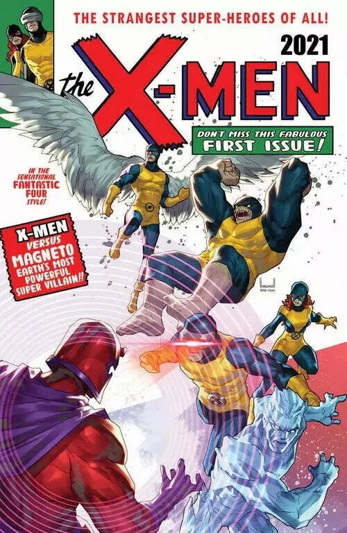 X-Men #1 — Unknown Comics / Street Level Hero / Comic Traders homage variant