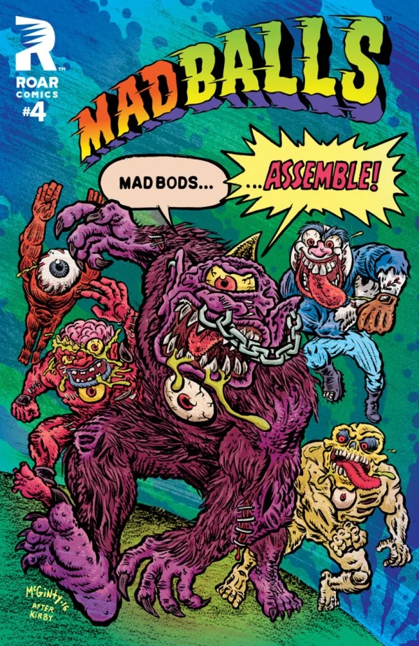 Madballs #4 — Standard cover