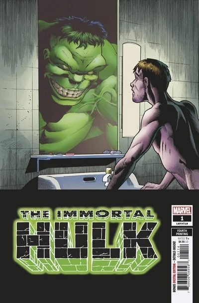 The Immortal Hulk #1 — Fourth printing Joe Bennett variant
