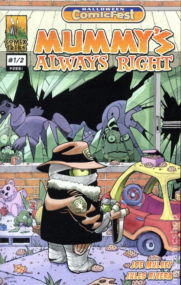 Halloween ComicFest 2016: Mummy's Always Right #½ — Standard cover, cover by Joe Mulvey
