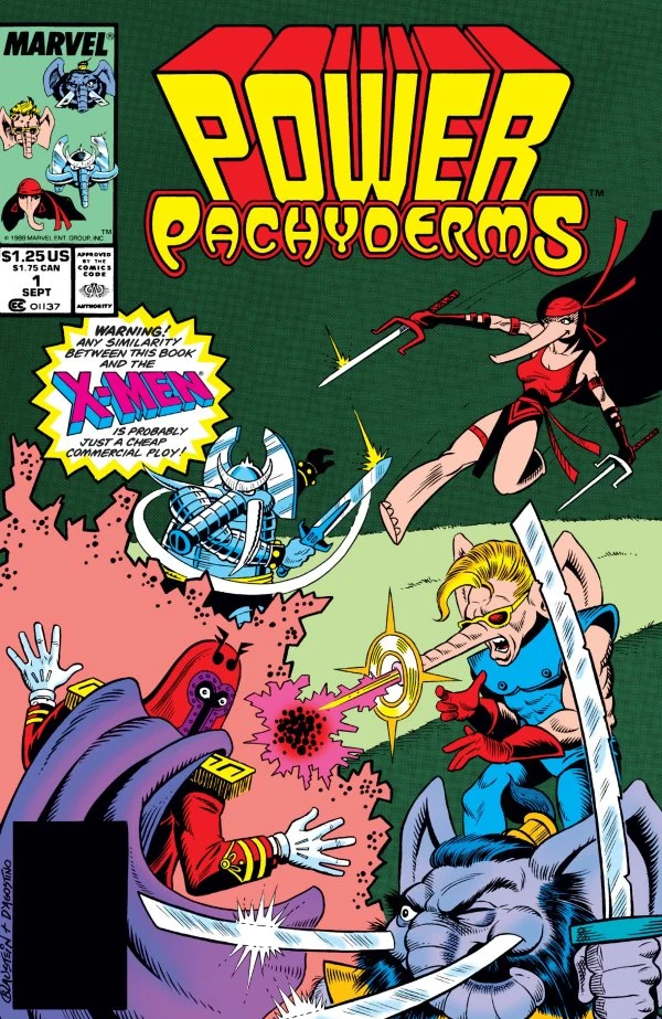 Power Pachyderms #1 — Standard cover