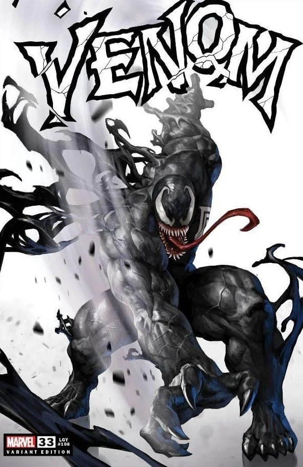Venom #33 — Frankie's Comics / Golden Apple Comics Skan Srisuwan Variant / Frankie's Comics / Golden Apple Comics Skan Srisuwan Virgin Variant
