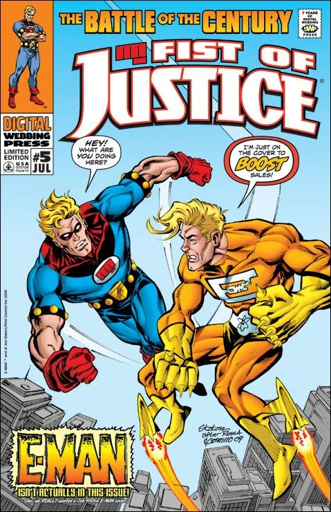 Fist of Justice #5 — Joe Staton Variant