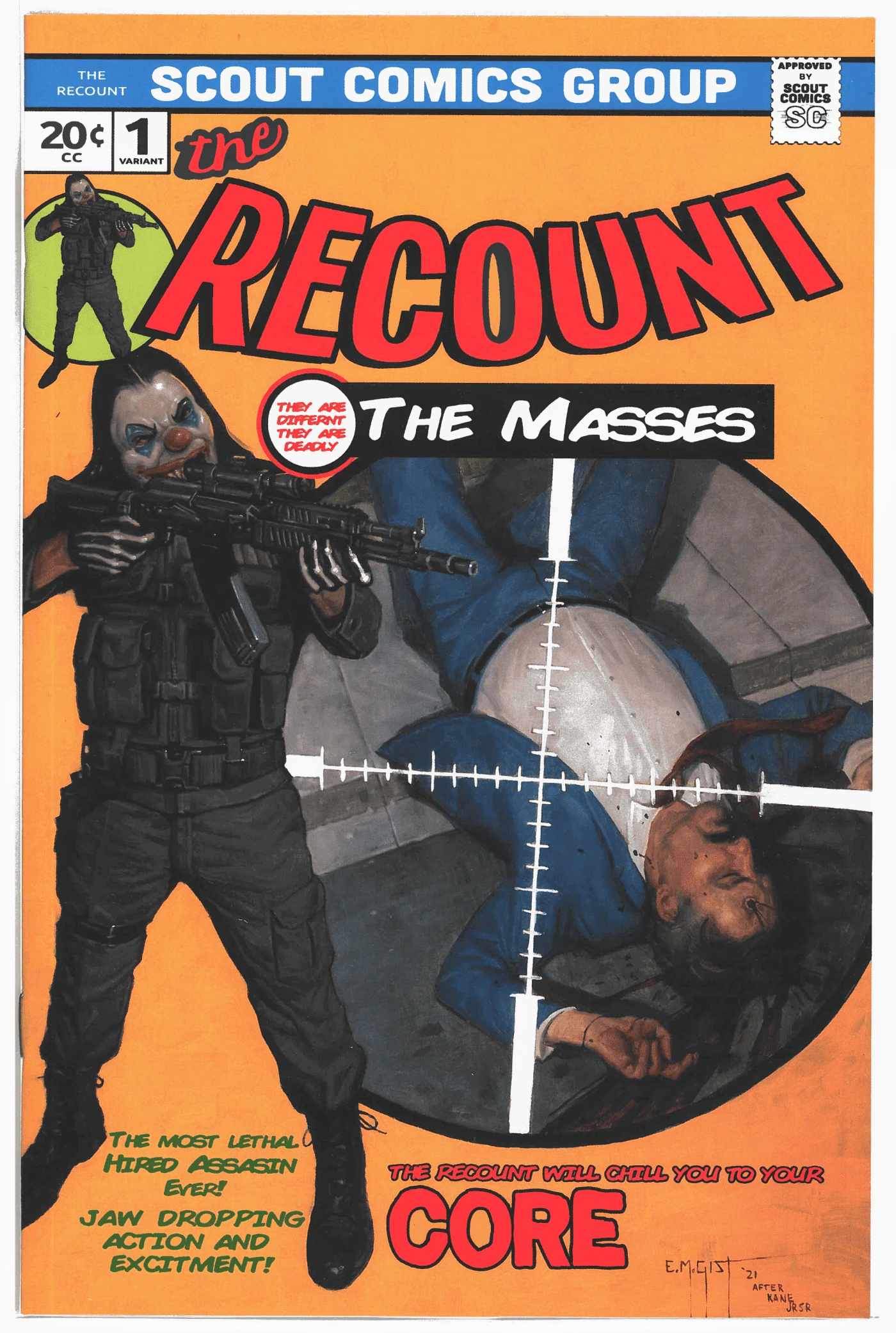 The Recount #1 — Trinity Comics ASM129 homage