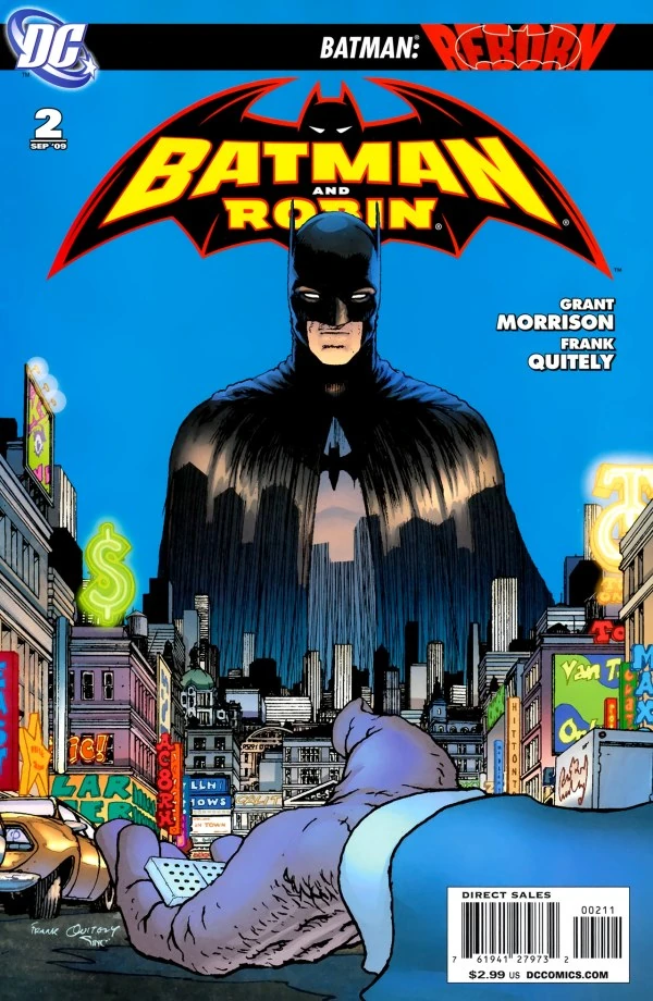Batman and Robin #2 — Standard cover